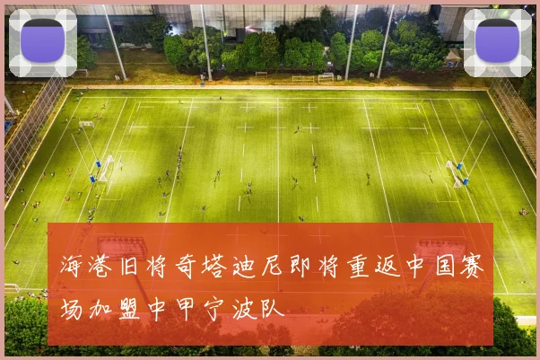 海港旧将奇塔迪尼即将重返中国赛场加盟中甲宁波队